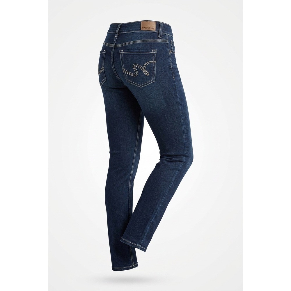 WallFlower The Ultra Fit Skinny Jeans Dark Wash Indigo WBM12400S Womens Size 11R